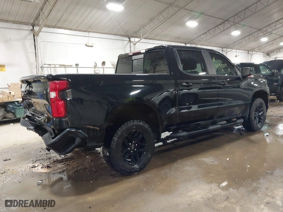 2019 Chevrolet Silverado 1500 LT Trail Boss with VIN 1GCPYFED0KZ399710, listed as a IAAI auction lot 41490011 with 64,716 mi miles. Bid and sale history available at carsss.com. Image 4.