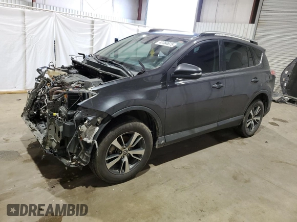 2018 Toyota RAV4 XLE with VIN 2T3WFREV3JW423623, listed as a Copart auction lot 47364675 with 132,510 mi miles and Salvage Title. Bid and sale history available at DreamBid. Image 1.
