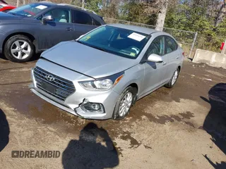 2022 Hyundai Accent SE with VIN 3KPC24A64NE157918, listed as a IAAI auction lot 41444230 with 24,912 mi miles. Bid and sale history available at carsss.com. Image 2.
