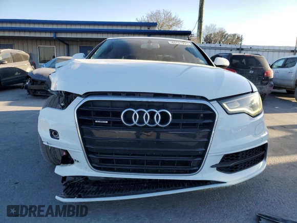2014 Audi A6 3.0T Prestige with VIN WAUHGAFC1EN037698, listed as a Copart auction lot 45731955 with 128,050 mi miles and Clean Title. Bid and sale history available at carsss.com. Image 5.