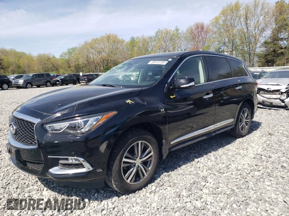 2020 Infiniti QX60 Pure с VIN 5N1DL0MM4LC517578, выставлен на аукционе Copart как лот 55015705 с пробегом 65 520 миль миль и Списание • Salvage title. История ставок и продаж доступна на DreamBid. Изображение 1.
