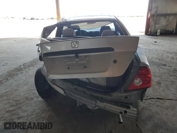 2005 Honda Civic VP z VIN 1HGEM22125L058355, wystawiony jako Copart lot #46894035 z przebiegiem Nie podano mil oraz Szkoda całkowita • Salvage title. Historia ofert i sprzedaży dostępna na DreamBid. Obrazek 6.