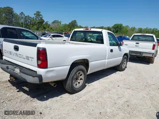 2006 Chevrolet Silverado 1500 Work Truck with VIN 1GCEC14Z86E231669, listed as a IAAI auction lot 42007021 with 160,427 mi miles. Bid and sale history available at carsss.com. Image 4.