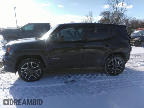 2021 Jeep Renegade Jeepster with VIN ZACNJDAB0MPN22313, listed as a IAAI auction lot 41072265 with 26,038 mi miles and . Bid and sale history available at DreamBid. Image 14.