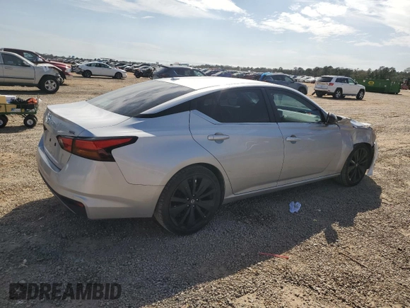 2022 Nissan Altima 2.5 SR with VIN 1N4BL4CV5NN384176, listed as a Copart auction lot 47608135 with 75,831 mi miles and Salvage Title. Bid and sale history available at carsss.com. Image 3.