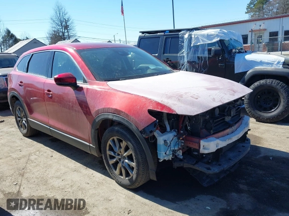 2018 Mazda CX-9 Touring with VIN JM3TCBCY9J0215077, listed as a IAAI auction lot 41639459 with 137,564 mi miles. Bid and sale history available at carsss.com. Image 14.