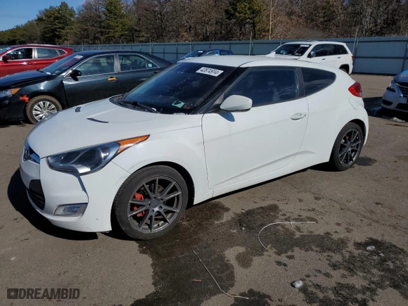 2015 Hyundai Veloster RE:FLEX with VIN KMHTC6AD1FU225582, listed as a Copart auction lot 64731024 with 125,783 mi miles and Non Repairable. Bid and sale history available at carsss.com. Image 1.