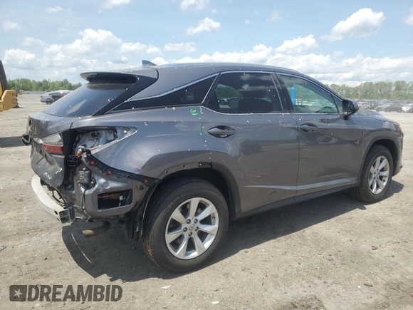 2016 Lexus RX 350 with VIN 2T2BZMCA4GC007572, listed as a Copart auction lot 54739925 with 78,694 mi miles and Salvage Title. Bid and sale history available at DreamBid. Image 3.