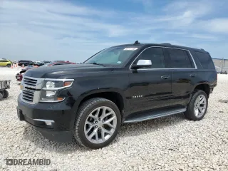 2017 Chevrolet Tahoe Premier with VIN 1GNSCCKC2HR193680, listed as a Copart auction lot 53711135 with 103,694 mi miles and Salvage Title. Bid and sale history available at carsss.com. Image 1.