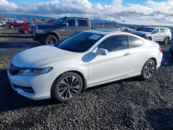 2016 Honda Accord Coupe EX-L with VIN 1HGCT1B89GA008486, listed as a IAAI auction lot 41114706 with 104,590 mi miles. Bid and sale history available at carsss.com. Image 2.