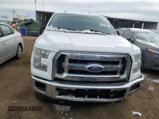 2017 Ford F-150 XL with VIN 1FTEW1E89HKC46487, listed as a Copart auction lot 45216065 with 153,488 mi miles and Salvage Title. Bid and sale history available at carsss.com. Image 5.
