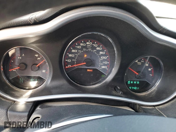 2012 Dodge Avenger SE with VIN 1C3CDZAG0CN327964, listed as a Copart auction lot 45329145 with 97,401 mi miles and Salvage Title. Bid and sale history available at DreamBid. Image 9.