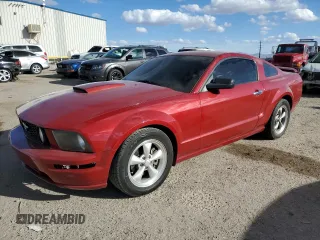 2008 Ford Mustang GT Deluxe with VIN 1ZVHT82HX85167425, listed as a Copart auction lot 48075705 with 129,729 mi miles and Clean Title. Bid and sale history available at carsss.com. Image 1.