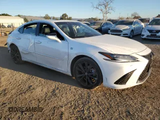 2022 Lexus ES 350 F Sport with VIN 58AGZ1B17NU114906, listed as a Copart auction lot 88810935 with 27,967 mi miles and Salvage title. Bid and sale history available at DreamBid. Image 4.
