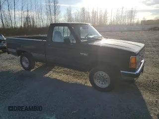 1991 Ford Ranger with VIN 1FTCR10U3MPA31445, listed as a Copart auction lot 47063325 with 275,657 mi miles and Salvage Title. Bid and sale history available at carsss.com. Image 4.
