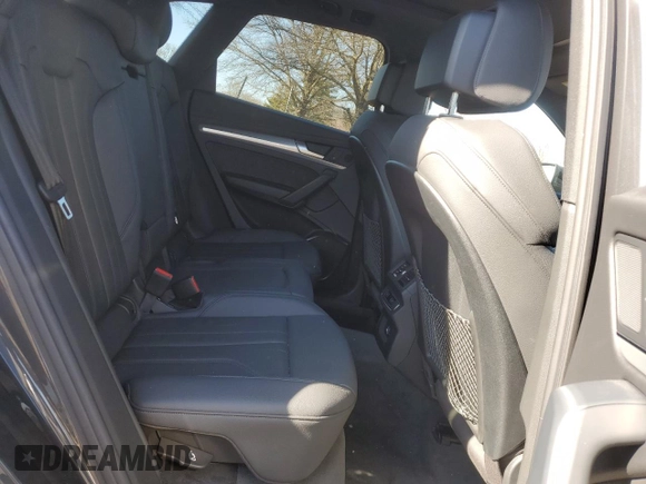 2020 Audi Q5 Premium with VIN WA1ANAFYXL2121727, listed as a Copart auction lot 43209445 with 51,845 mi miles and Salvage Title. Bid and sale history available at carsss.com. Image 11.