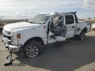 2021 Ford F-250 XL z VIN 1FT7W2BT4MED43791, wystawiony jako Copart lot #60248695 z przebiegiem Nie podano mil oraz Szkoda całkowita • Salvage title. Historia ofert i sprzedaży dostępna na DreamBid. Obrazek 1.