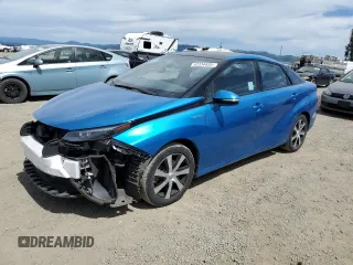 2018 Toyota Mirai with VIN JTDBVRBD7JA005058, listed as a Copart auction lot 52334935 with 32,112 mi miles and Salvage title. Bid and sale history available at DreamBid. Image 1.