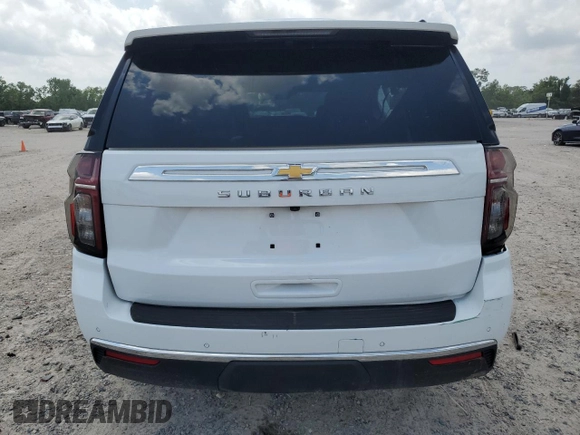 2023 Chevrolet Suburban LS z VIN 1GNSKBKD6PR109736, wystawiony jako Copart lot #54401815 z przebiegiem 26 871 mil mil oraz Szkoda całkowita • Salvage title. Historia ofert i sprzedaży dostępna na DreamBid. Obrazek 6.