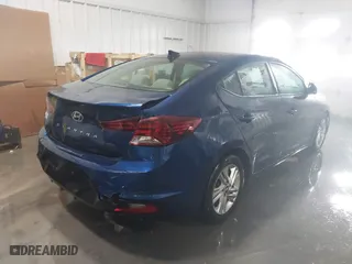 2020 Hyundai Elantra SEL with VIN 5NPD84LF3LH569739, listed as a IAAI auction lot 41270772 with 99,508 mi miles. Bid and sale history available at carsss.com. Image 4.