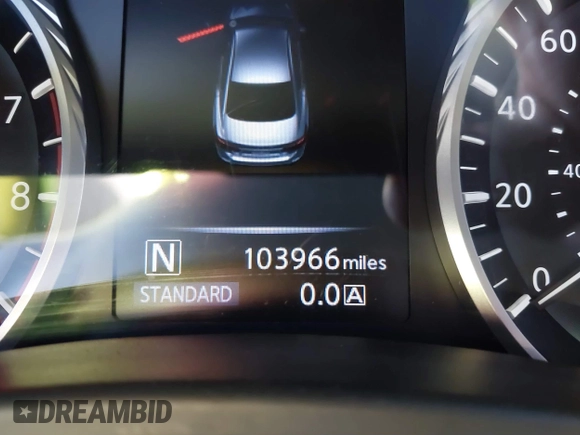 2018 Infiniti Q50 3.0t LUXE with VIN JN1EV7AP0JM592010, listed as a IAAI auction lot 41521512 with 103,966 mi miles. Bid and sale history available at carsss.com. Image 7.