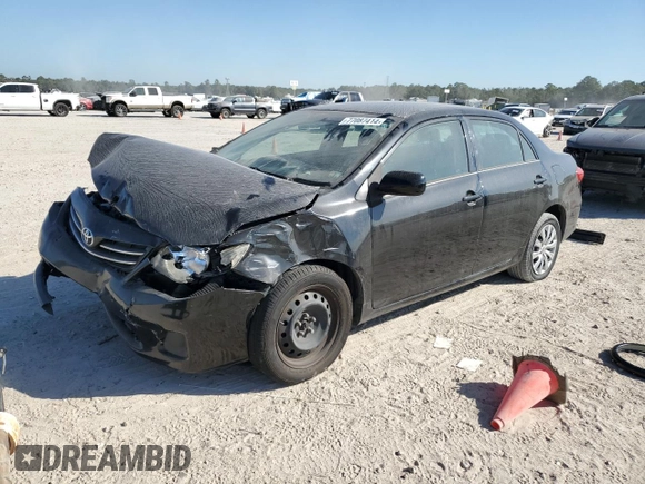 2013 Toyota Corolla L with VIN 5YFBU4EE1DP201779, listed as a Copart auction lot 77087414 with 206,263 mi miles and Salvage Title. Bid and sale history available at carsss.com. Image 1.