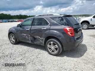 2016 Chevrolet Equinox LTZ z VIN 2GNALDEK4G6289826, wystawiony jako Copart lot #56425745 z przebiegiem 126 695 mil mil oraz Szkoda całkowita • Salvage title. Historia ofert i sprzedaży dostępna na DreamBid. Obrazek 2.