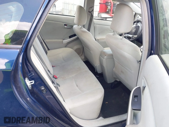 2015 Toyota Prius Four with VIN JTDKN3DU9F0441160, listed as a IAAI auction lot 42561281 with 186,192 mi miles and . Bid and sale history available at DreamBid. Image 8.