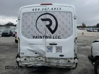 2016 Ford Transit Cargo with VIN 1FTYR2CG9GKA15172, listed as a Copart auction lot 87537575 with 214,227 mi miles and Salvage title. Bid and sale history available at DreamBid. Image 6.