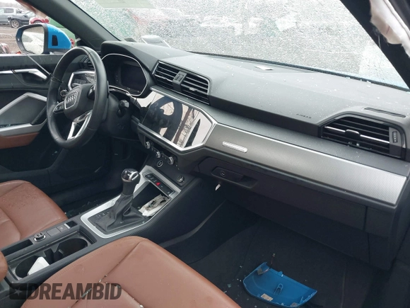 2023 Audi Q3 S line Premium with VIN WA1DECF37P1092891, listed as a IAAI auction lot 41672260 with 45,773 mi miles and . Bid and sale history available at DreamBid. Image 5.
