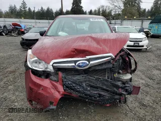 2015 Subaru Forester 2.5i with VIN JF2SJAAC6FG817043, listed as a Copart auction lot 46461615 with 80,895 mi miles and Salvage Title. Bid and sale history available at carsss.com. Image 5.