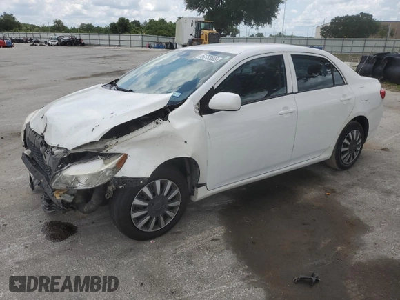 2010 Toyota Corolla with VIN 1NXBU4EE9AZ193022, listed as a Copart auction lot 61753695 with 208,597 mi miles and Salvage title. Bid and sale history available at DreamBid. Image 1.