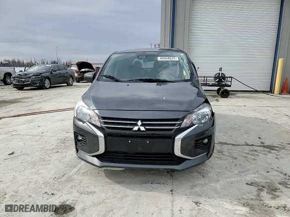 2024 Mitsubishi Mirage ES with VIN ML32AUHJ9RH006021, listed as a Copart auction lot 46944675 with 11,727 mi miles and Salvage Title. Bid and sale history available at carsss.com. Image 11.
