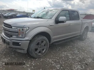 2020 Ford F-150 XL with VIN 1FTEW1E49LKE72101, listed as a Copart auction lot 55880205 with 32,496 mi miles and Salvage title. Bid and sale history available at DreamBid. Image 1.