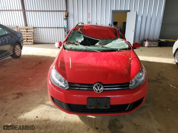 2014 Volkswagen Jetta SportWagen TDI w/Sunroof & Nav with VIN 3VWPL7AJ8EM602247, listed as a Copart auction lot 49419035 with 73992 miles and Salvage Title. Bid and sale history available at carsss.com. Image 5.