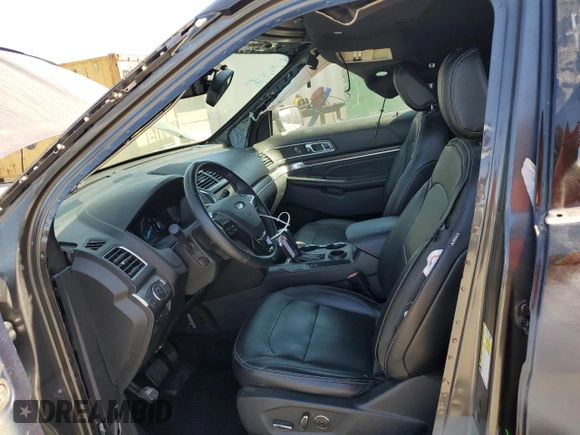 2018 Ford Explorer Limited with VIN 1FM5K7FH4JGB85289, listed as a Copart auction lot 52290775 with 76,578 mi miles and Salvage title. Bid and sale history available at DreamBid. Image 7.
