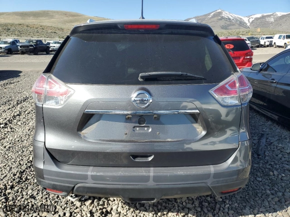 2016 Nissan Rogue SV with VIN 5N1AT2MV1GC920527, listed as a Copart auction lot 50735955 with 109,060 mi miles and Salvage Title. Bid and sale history available at carsss.com. Image 6.