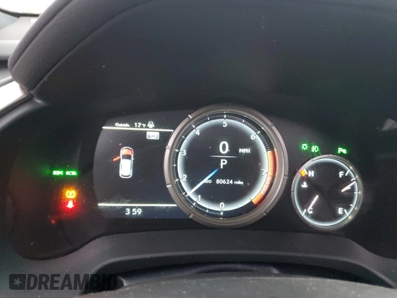 2019 Lexus RX 350 with VIN 2T2BZMCA0KC198352, listed as a Copart auction lot 84217554 with 80,624 mi miles and Salvage title. Bid and sale history available at DreamBid. Image 9.