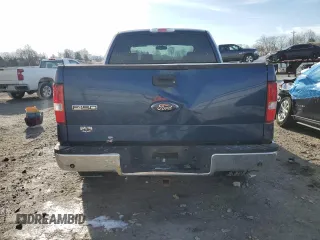 2008 Ford F-150 XL with VIN 1FTRW14W28FB58584, listed as a Copart auction lot 46130185 with 206,861 mi miles and Salvage Title. Bid and sale history available at carsss.com. Image 6.