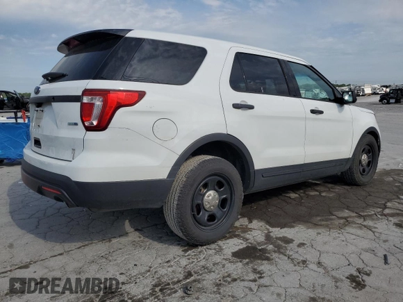 2017 Ford Police Interceptor Utility z VIN 1FM5K8AR7HGD65253, wystawiony jako Copart lot #55080425 z przebiegiem 181 397 mil mil oraz Szkoda całkowita • Salvage title. Historia ofert i sprzedaży dostępna na DreamBid. Obrazek 3.