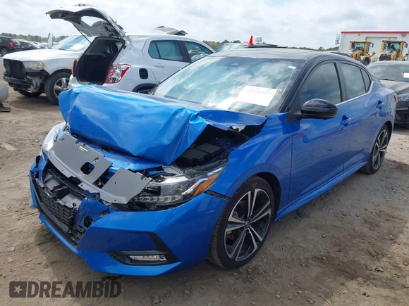 2023 Nissan Sentra SR with VIN 3N1AB8DV0PY289029, listed as a IAAI auction lot 41918957 with 25,910 mi miles and . Bid and sale history available at DreamBid. Image 17.