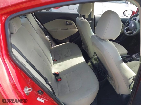 2012 Kia Rio LX with VIN KNADM4A33C6045387, listed as a IAAI auction lot 41548099 with 104,347 mi miles. Bid and sale history available at carsss.com. Image 8.