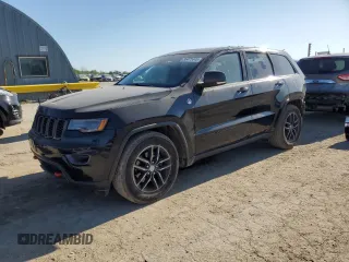 2017 Jeep Grand Cherokee Trailhawk with VIN 1C4RJFLG3HC881805, listed as a Copart auction lot 56471445 with 122,843 mi miles and Salvage title. Bid and sale history available at DreamBid. Image 1.