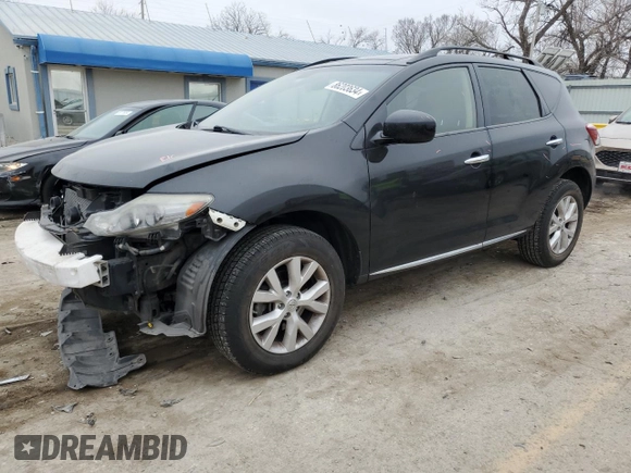 2014 Nissan Murano LE with VIN JN8AZ1MW6EW515401, listed as a Copart auction lot 86203634 with 163,281 mi miles and Salvage Title. Bid and sale history available at carsss.com. Image 1.