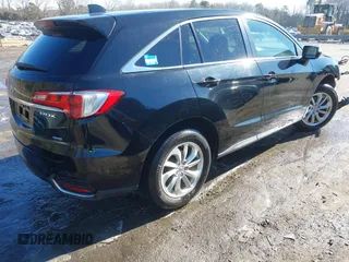 2016 Acura RDX Tech Pkg with VIN 5J8TB4H58GL010770, listed as a IAAI auction lot 41389335 with 107,619 mi miles. Bid and sale history available at carsss.com. Image 4.