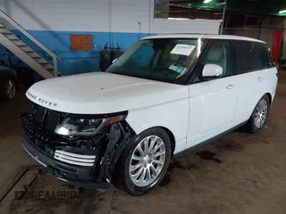 2018 Land Rover Range Rover HSE with VIN SALGS2SV9JA386550, listed as a IAAI auction lot 42189527 with 46,972 mi miles and . Bid and sale history available at DreamBid. Image 18.