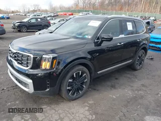 2024 Kia Telluride SX Prestige X-Pro with VIN 5XYP5DGC9RG508532, listed as a IAAI auction lot 41055717 with 4,808 mi miles and . Bid and sale history available at DreamBid. Image 2.