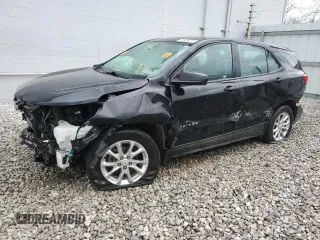2021 Chevrolet Equinox LS z VIN 2GNAXFEV8M6123007, wystawiony jako Copart lot #58875165 z przebiegiem 112 247 mil mil oraz Czysty tytuł • Clean title. Historia ofert i sprzedaży dostępna na DreamBid. Obrazek 1.