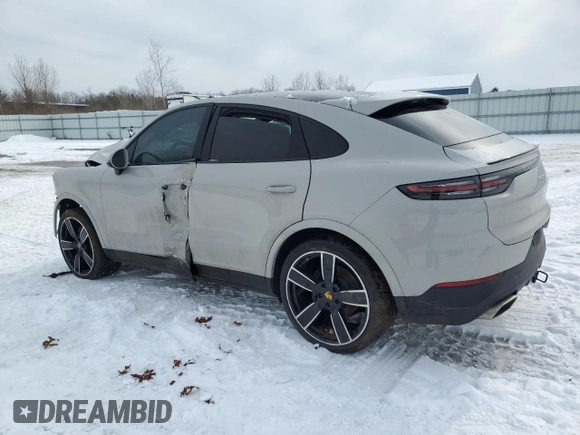 2021 Porsche Cayenne with VIN WP1BA2AY6MDA41252, listed as a Copart auction lot 44634365 with Not provided miles and Salvage title. Bid and sale history available at DreamBid. Image 2.