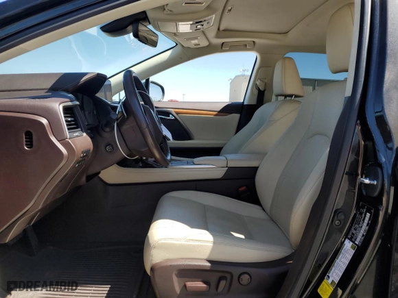 2020 Lexus RX with VIN 2T2HZMDA5LC231176, listed as a Copart auction lot 50333525 with 61,756 mi miles and Salvage Title. Bid and sale history available at carsss.com. Image 7.